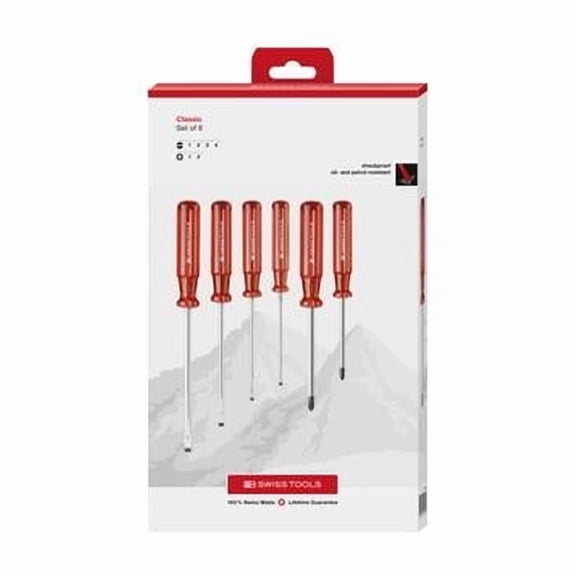 PB Swiss Tools PB 1560.CBB Classic screwdriver set in a high-quality