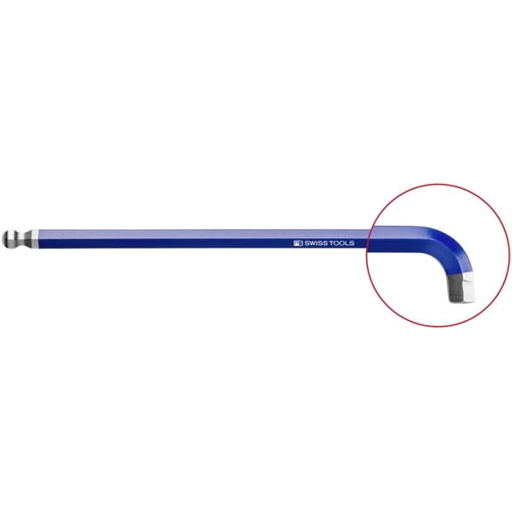 PB Swiss Tools PB 2222.L 10 BL RainBow 90100 Key L-Wrenches, Hex