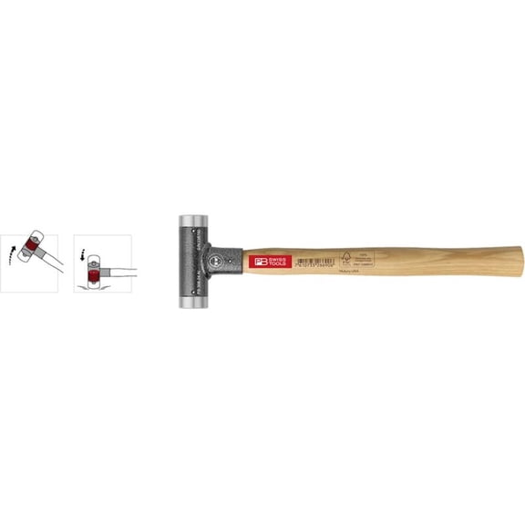 PB Swiss Tools PB 306.24 Al Aluminum and Hickory Recoilless Soft-faced