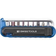 PB Swiss Tools PB 470.Blue CBB BikeTool Pocket Tool with 9 screwdriving