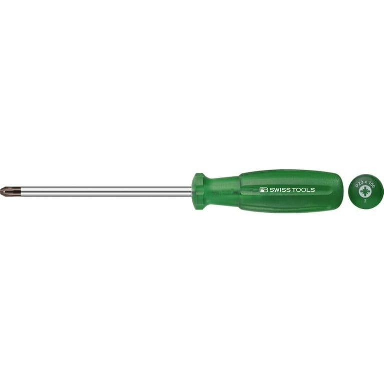 PB Swiss Tools PB 6192.0-60 Multicraft Screwdriver, Pozidriv, Size
