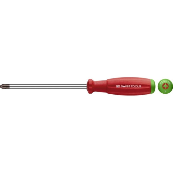 PB Swiss Tools PB 8192.1-130 SwissGrip Screwdrivers PZ1, 130 mm
