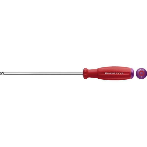 PB Swiss Tools PB 8206.S5-140 SwissGrip Screwdrivers With Ball Point