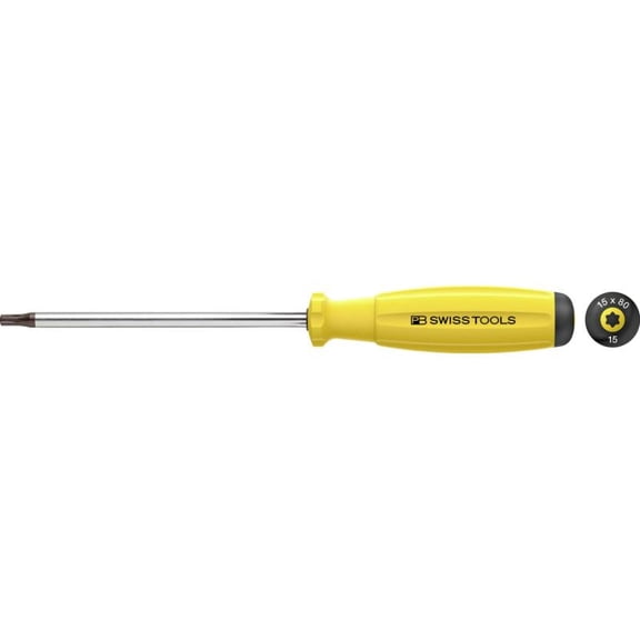 PB Swiss Tools PB 8400.15-80 ESD SwissGrip Screwdriver Torx  ESD - TX15