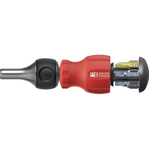 PB Swiss Tools PB 8453.R-30 V01 Insider Stubby Ratchet 3 mm