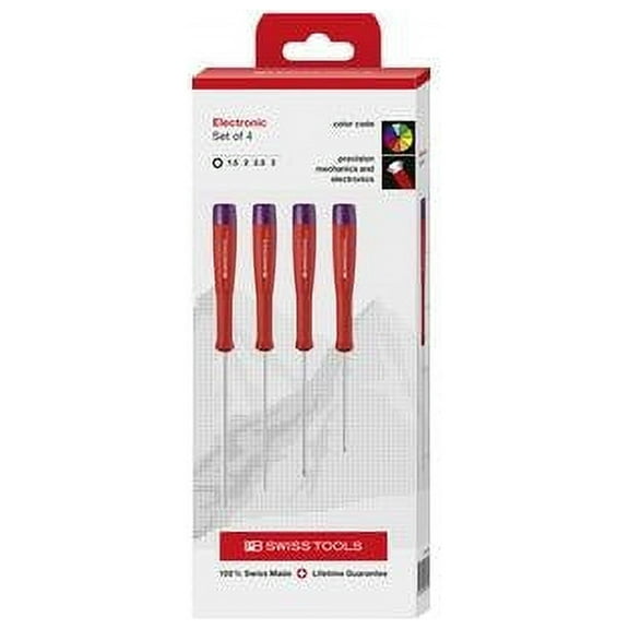 PB Swiss Tools PB 8625.CBB Electronics screwdriver set in a high-quality