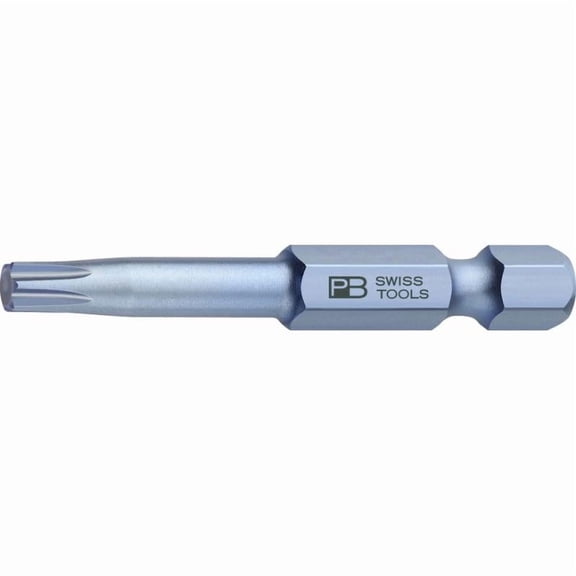 PB Swiss Tools PB E6.400/8-50 PrecisionBit, Design E6 1/4" Bits, Torx - T8