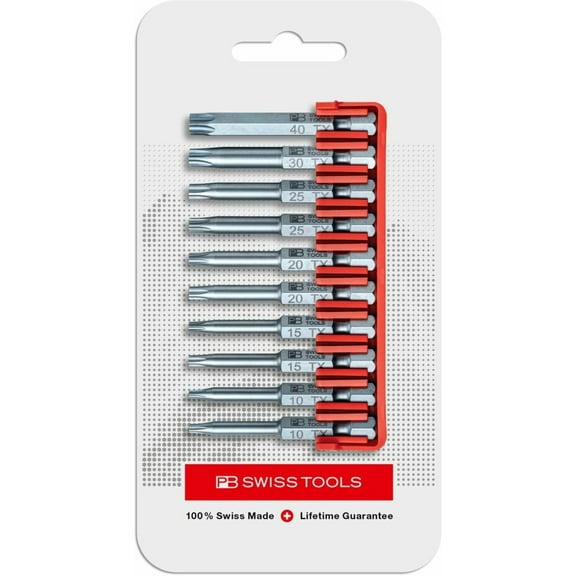 PB Swiss Tools PB E6.705 CN 10 PrecisionBits E6, in BitBlock