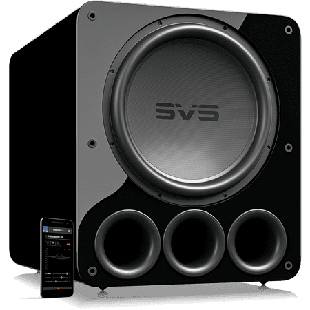 SVS - PB17-Ultra R|Evolution 17" Powered Subwoofer - Black Oak Veneer