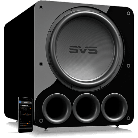 SVS PB17-Ultra R|Evolution, 17" Driver, 6000+ Watts Peak Power Ported Subwoofer - Piano Gloss Black