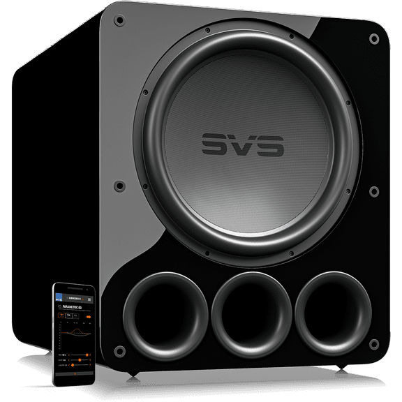 SVS PB17-Ultra R|Evolution, 17" Driver, 6000+ Watts Peak Power Ported Subwoofer - Piano Gloss Black