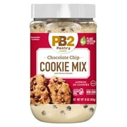 PB2 Foods Chocolate Chip Cookie Mix with Peanut Powder, 16 oz (454 g)