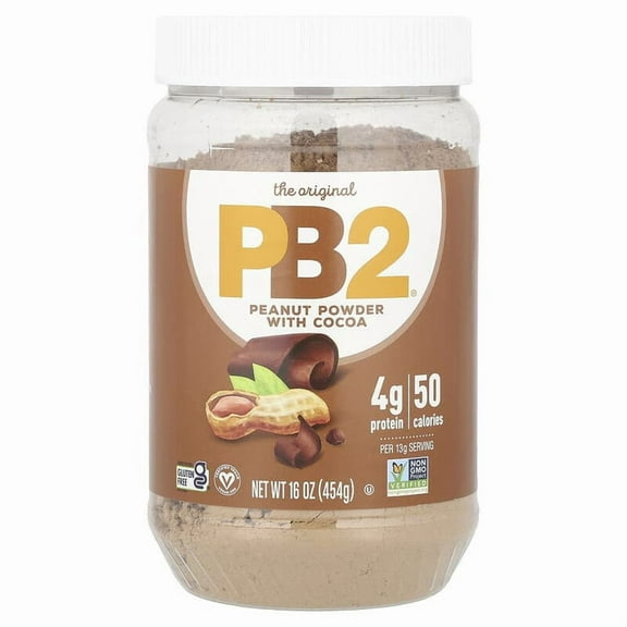 PB2 Foods, PB2, Peanut Powder with Cocoa, 16 oz