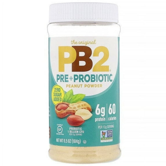 PB2 Foods, The Original PB2, Pre + Probiotic Peanut Powder, 6.5 oz Pack of 3