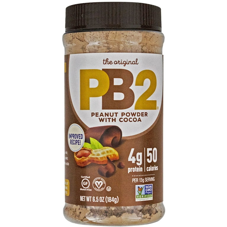 PB2 POWDERED PEANUT BUTTER CHOCO comes in a bottle with 6.5 oz.