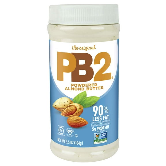 PB2 Powdered Almond Butter, Low-Fat Vegan Almond Powder  6.5 oz