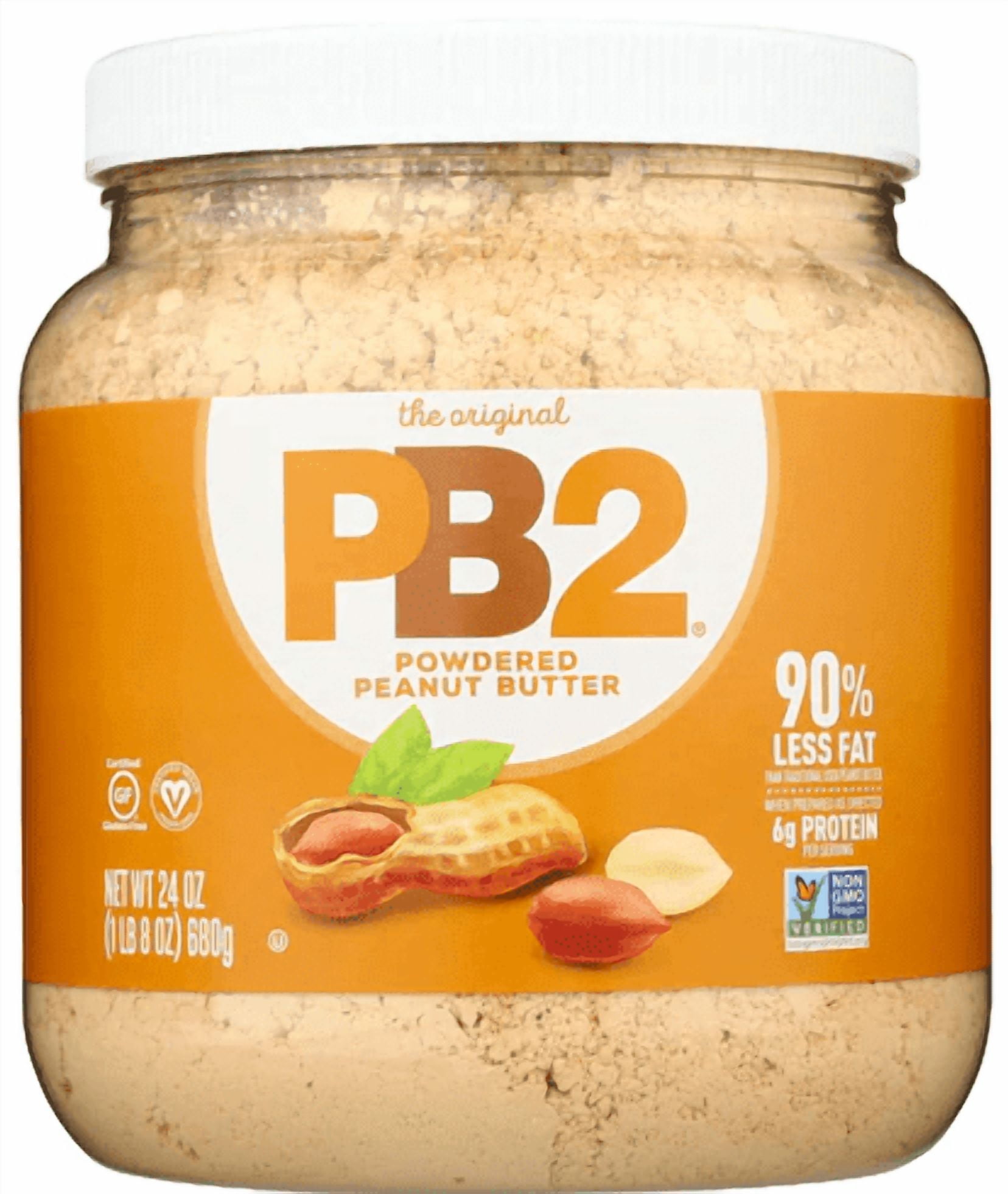 PB2 Powdered Peanut Butter - 24 oz Pack of 2