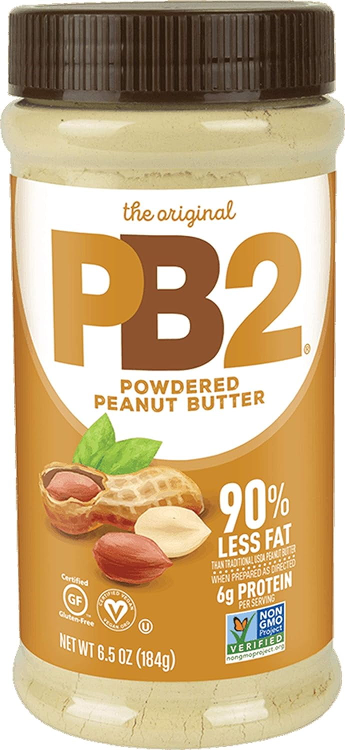 PB2 Low Calorie, Sugar, Gluten Free, Keto Friendly Powdered Peanut ...