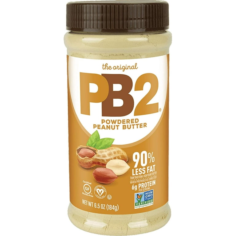 PB2 Low Calorie, Sugar, Gluten Free, Keto Friendly Powdered Peanut