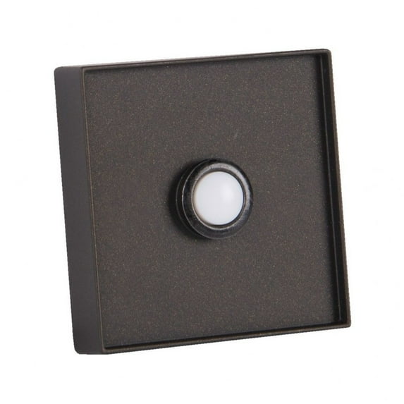 PB5016-ESP-Craftmade Lighting-3.13 Inch 0.2W 1 LED Recessed Mount Lighted Push Button Espresso