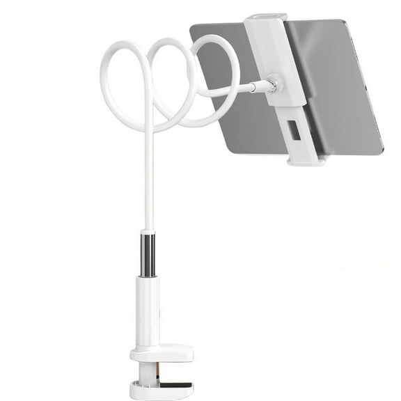 PBAZIH 360 Degree Adjustable Cell Phone Tablet Bracket, Multifunctional Overhead Cantilever Stand with Thickened Base for Stable Support, Versatile Mobile Device Holder for Videos, Calls, and Reading