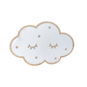 PBAZIH Acrylic Mirror Wall Sticker, High Definition Durable Acrylic, Cute Expressions, Self Adhesive Backing, Versatile Hanging Options, Perfect for Home Decor and Playful Spaces
