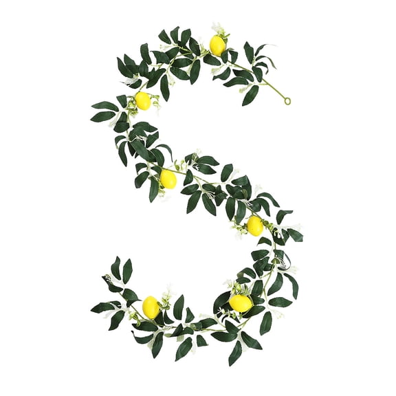 PBAZIH Artificial Wall Hanging Decoration Virginia Eucalypts and Lemon Vines Flexible Lifelike Design Perfect for Holiday Decor and Home Decoration No Maintenance Required
