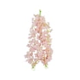 thumbnail image 1 of PBAZIH Artificial Wisteria Vines Faux Silk Flowers for Wedding Garden Party Wall Decor, Versatile Hanging Decor with Natural Look, No Maintenance Everlasting Beauty, 1 of 6
