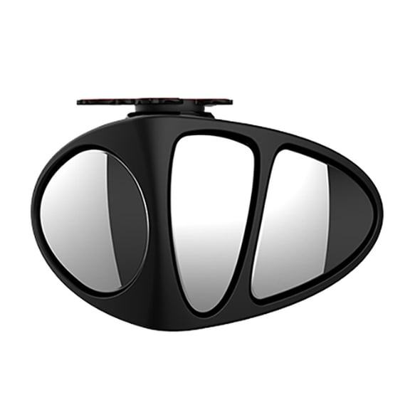 PBAZIH Car Double Vision Auxiliary Mirror, Rear View Mirror for Blind Spot and Reversing, Adjustable Side Mirror, Safe Driving, Wide Angle, Anti-Glare, HD for Cars and Trucks