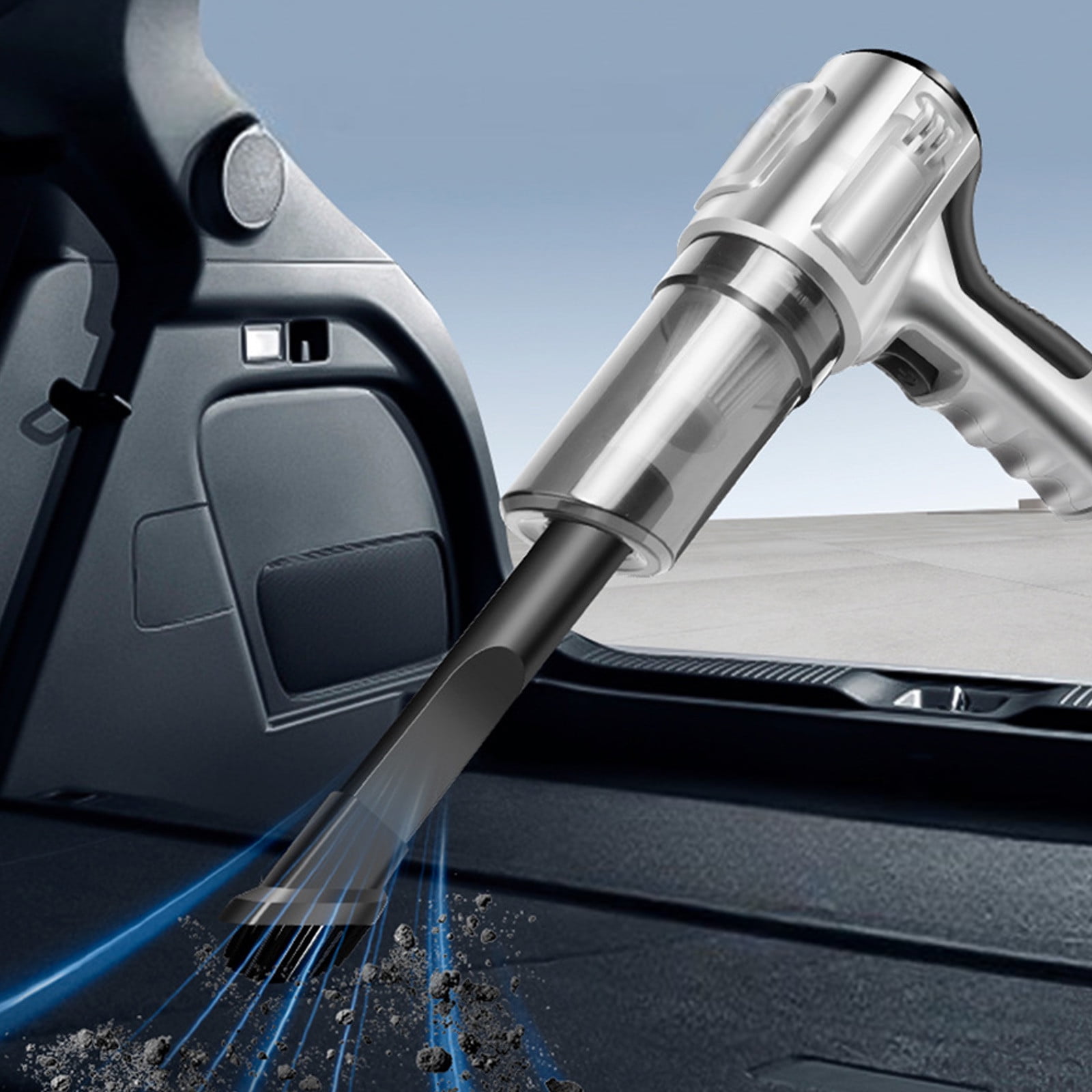 PBAZIH Car Mounted Vacuum Cleaner Highpower Portable Small Household