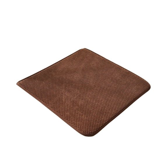 PBAZIH Corduroy Chair Cushions Thick Seat Pads with High Resilience Padding and Non-Slip Base for Dining Chairs, Soft Polyester Fabric, Easy to Clean for Indoor Use