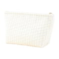 thumbnail image 1 of PBAZIH Corduroy Makeup Bag Handheld Toiletry Pouch Large Capacity Organizer for Women and Girls Travel Daily Beauty Essentials Portable Storage Solution, 1 of 6