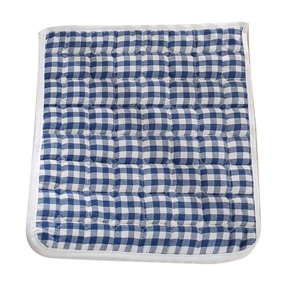 PBAZIH Cotton Seat Cushion with Antis Displacement Straps, Comfortable Filling, Universally Compatible for Office and Dining Chairs, Lightweight for Easy Use