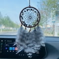 thumbnail image 1 of PBAZIH Crystal Stone Rearview Mirror Pendant, Car Decoration for Protection and Good Luck, Stylish and Elegant Car Charm, Lucky Crystal Stone Hanging Ornament for Car Interior, 1 of 7
