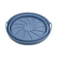 thumbnail image 1 of PBAZIH Fryer Pot Liners, Reusable Silicone Fryer Basket Liners, Non-Stick Grease Separator for Air Fryers, Easy Clean, Ideal for Frying, Steaming, and Baking, Dishwasher Safe, 1 of 6