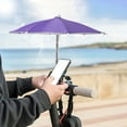 thumbnail image 1 of PBAZIH Mini Motorcycle Umbrella for Phone, UPF 50+ Sunshade, Portable Waterproof Phone Umbrella, Cute Design for Outdoor Use, Unique Gift Idea for Daily Use, 1 of 4