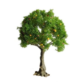 PBAZIH Miniature Simulation Green Tree Model Handcrafted for Decorations, Ideal for Zen Gardens, Home Decor, and Model Scenes, Adds Natural Touch to Your Environment