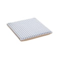 thumbnail image 1 of PBAZIH Removable Washable Chair Cushions for Outdoor Use, Cotton Linen Fabric, Classic Checked Design, Resilient Filling, Non-Slip Straps, Ideal for Dining and Balcony Chairs, 1 of 8