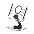 thumbnail image 1 of PBAZIH Rotating Tablet Stand, Portable Foldable Design, 360° Adjustable for Phones and Tablets, Anti-slip Support, Ideal for Viewing, Working, and Live Streaming, 1 of 7