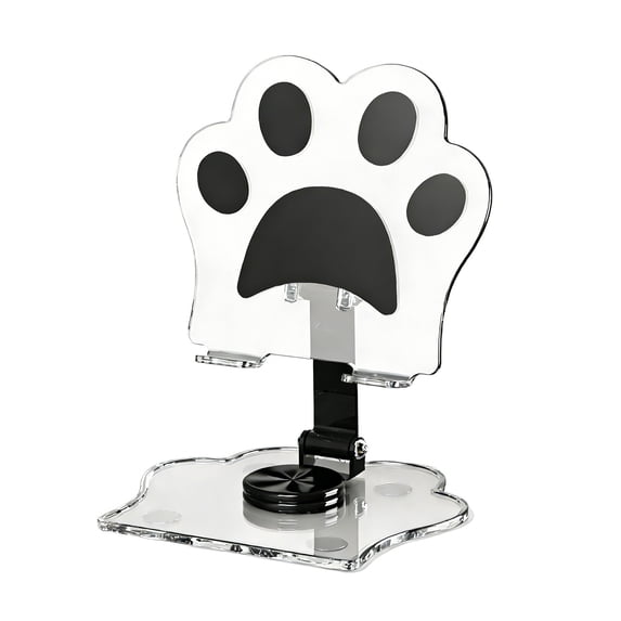 PBAZIH Rotating Tablet Stand, Portable Foldable Phone Holder with 360° Angle Adjustment, Anti-slip Support for Live Streaming and Desktop Use, Lightweight for Travel