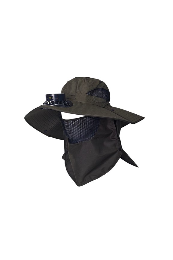 Solar-Powered Mini Fan Sun Hat with USB Rechargeable Battery, Strong Airflow Hat for Outdoor Hiking, Versatile Summer Hat for Fishing, Lightweight Travel Cap, Multi-speed Wind Modes