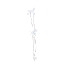 PBAZIH Traditional Wedding Unity Rope Ceremony Decor, Polyester Fiber Construction, Soft Satin Bows, Suitable for Indoor and Outdoor Weddings, Versatile Wedding Prop and Souvenir