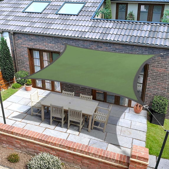 PBAZIH Triangular Sun Shade Cloth, Waterproof UV Protection for Outdoor Patio, Garden, Pool, Easy Installation, Stylish and Durable Tarpaulin for Backyard and Outdoor Spaces