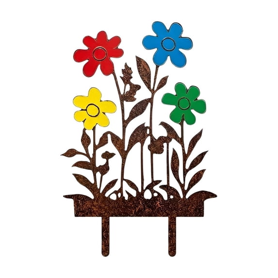 PBAZIH Vintage Wrought Iron Garden Fence Panel for Pet Barrier and Landscape Decoration, Rustproof Outdoor Safety Fence for Yard and Garden, Easy Installation for Various Scenarios