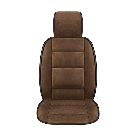 PBAZIH Winter Short Car Seat Thickened Warm Cushion, Heated Seat Pad, Thickened Winter Car Seat Cover for Warmth & Comfort, Cushioned Car Seat Cover for Cold Weather