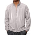 thumbnail image 1 of PBFRDSJ Men's Lightweight Outdoor Jacket UV Protection UPF 50+ Sun Protective Zip Up Thin Jackets Long Sleeve Fishing Hiking Sports Coats, 1 of 8