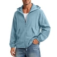 thumbnail image 1 of PBFRDSJ Men's Windbreaker Lightweight Breathable Athletic Jackets Full Zip High Neck Sun Protection Jacket with Pockets, 1 of 6