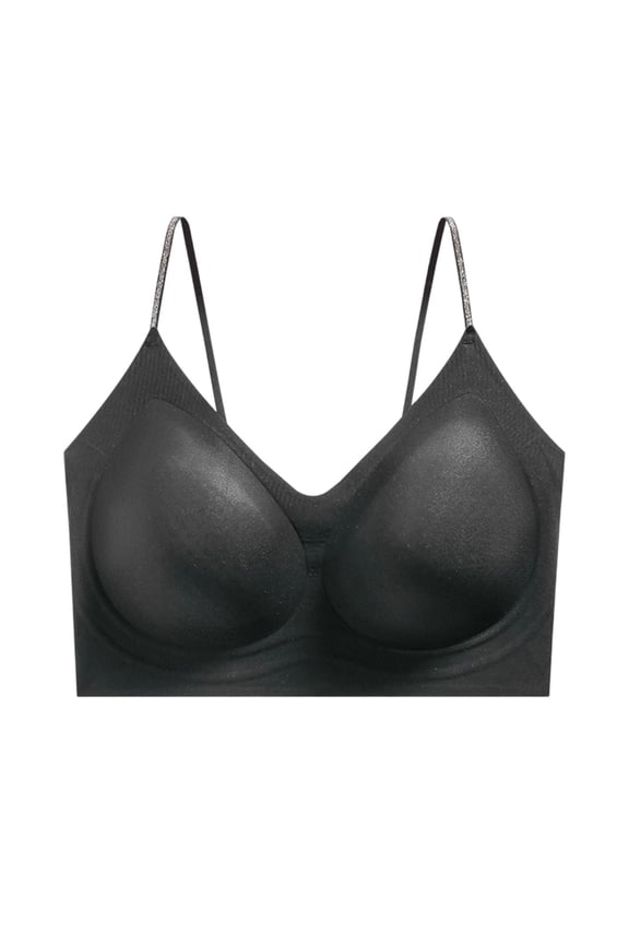Seamless Bra for Women Low Back Spaghetti Strap Full Coverage Plus Size Bralettes Lightweight reathable Honeycomb Mesh Wire Free Bra