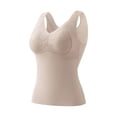 thumbnail image 1 of PBFRDSJ Women's Lace Camisole Tank Top Seamless Tummy Control Compression Shapewear Camisoles V Neck Ribbed Slim Fitted Tops, 1 of 9