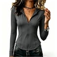 thumbnail image 1 of PBFRDSJ Womens Summer Jacket UPF 50+ Sun Protection Outdoor Lightweight Full Zip Hoodie Slim Fit Athletic Jacket for Yoga Workout Running, 1 of 4